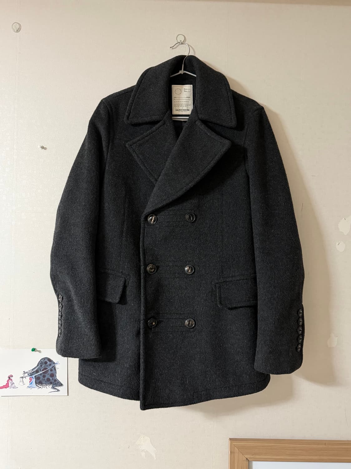 빈티지 울 모직 피코트 (95) 상품이미지1