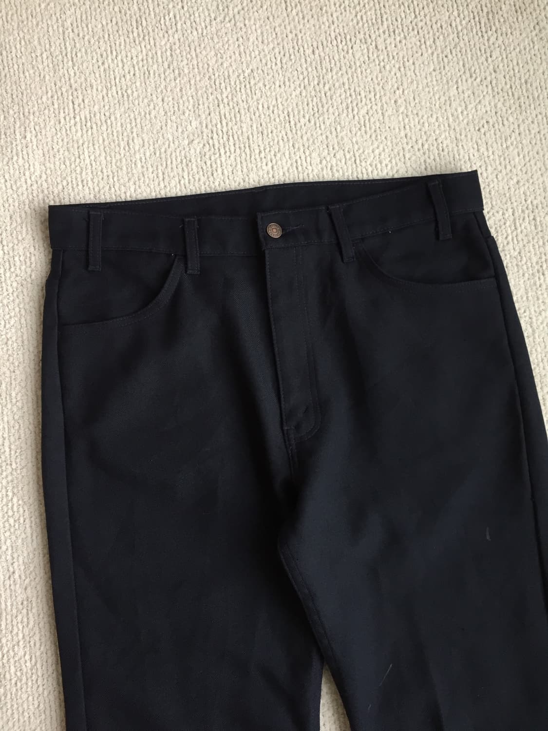90-00’s levis 517 네이비 스타프레스트 블랭크탭 굿사이즈 상품이미지2