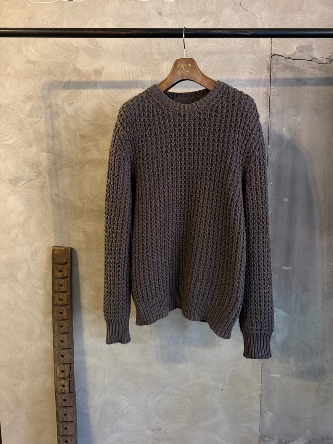 올세인츠 와플 니트 100 상품이미지1