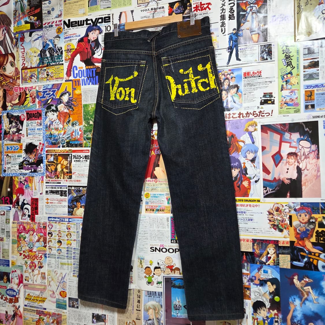 본더치 오리지널 USA 백포켓 프린팅 데님 팬츠 상품이미지2