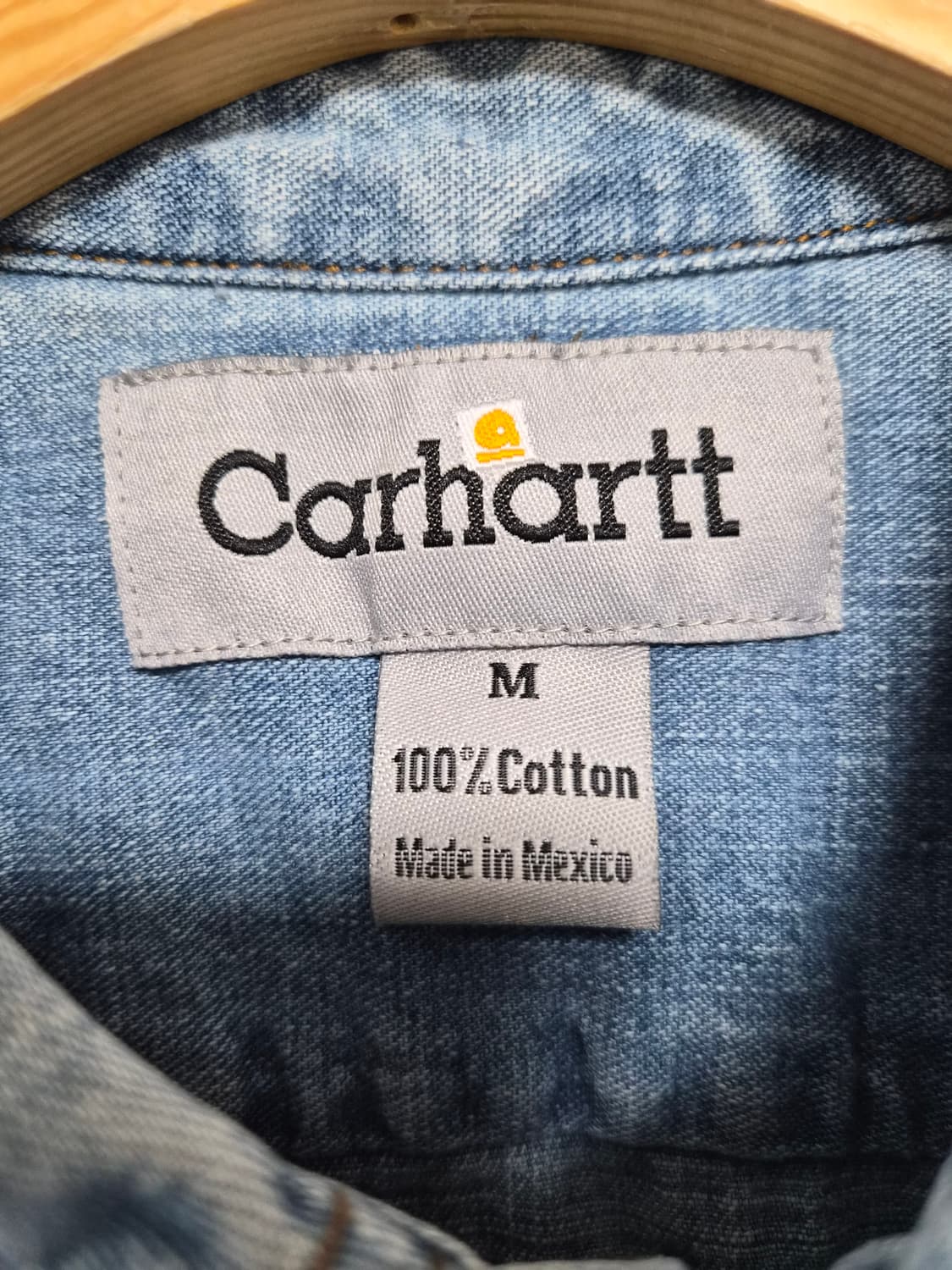 칼하트Carhartt 데님 셔츠 M - S228 상품이미지4