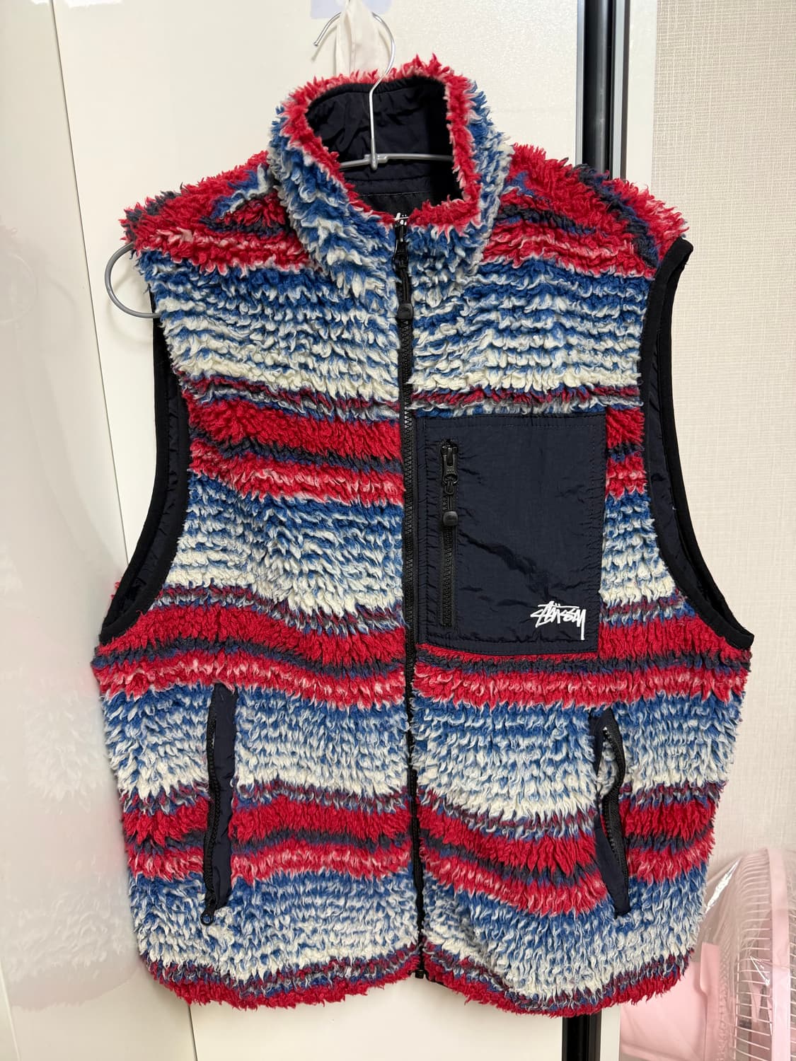 스투시 쉐르파 베스트 후리스 조끼 M 상품이미지1