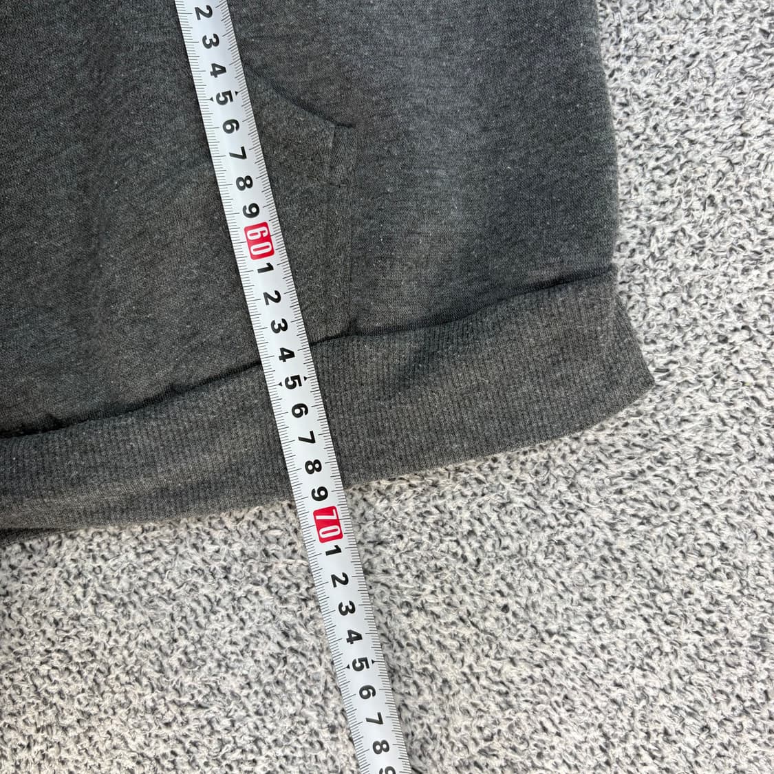 실측 리복 기모 후드티 맨투맨 0303J 상품이미지5