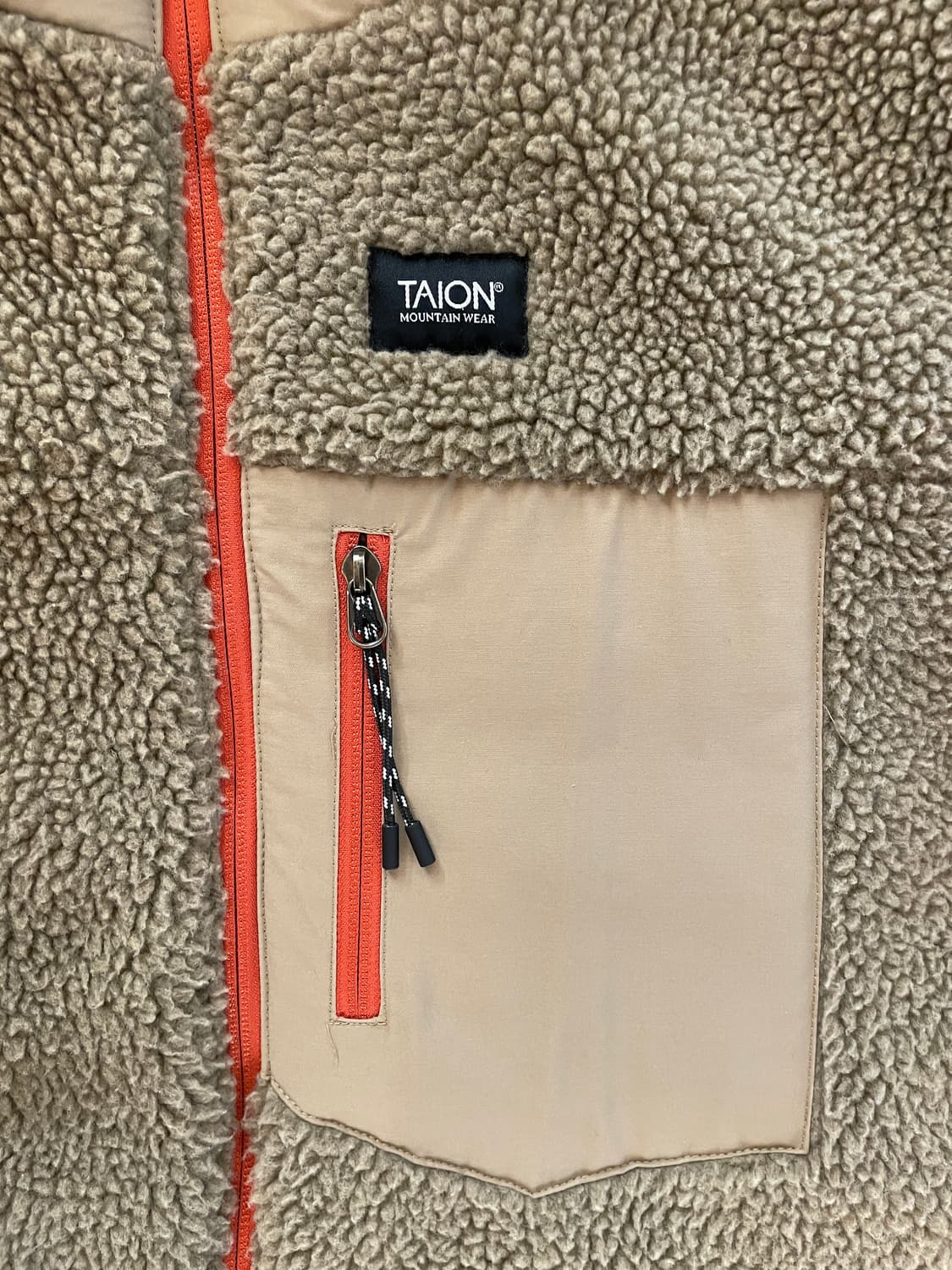 TAION 리버시블 후리스 패딩 상품이미지6