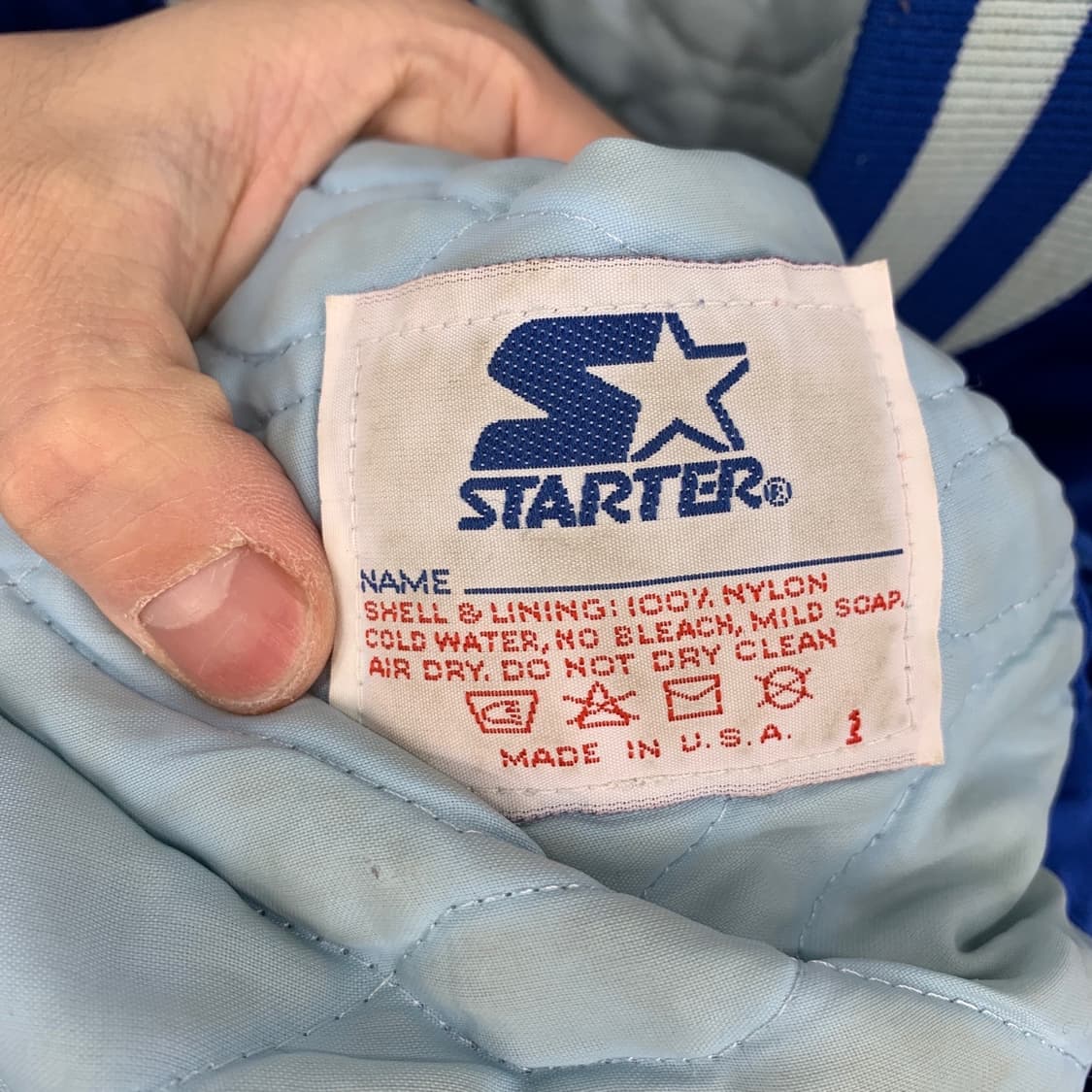 80s 스타터 DUKE 바시티자켓 상품이미지10