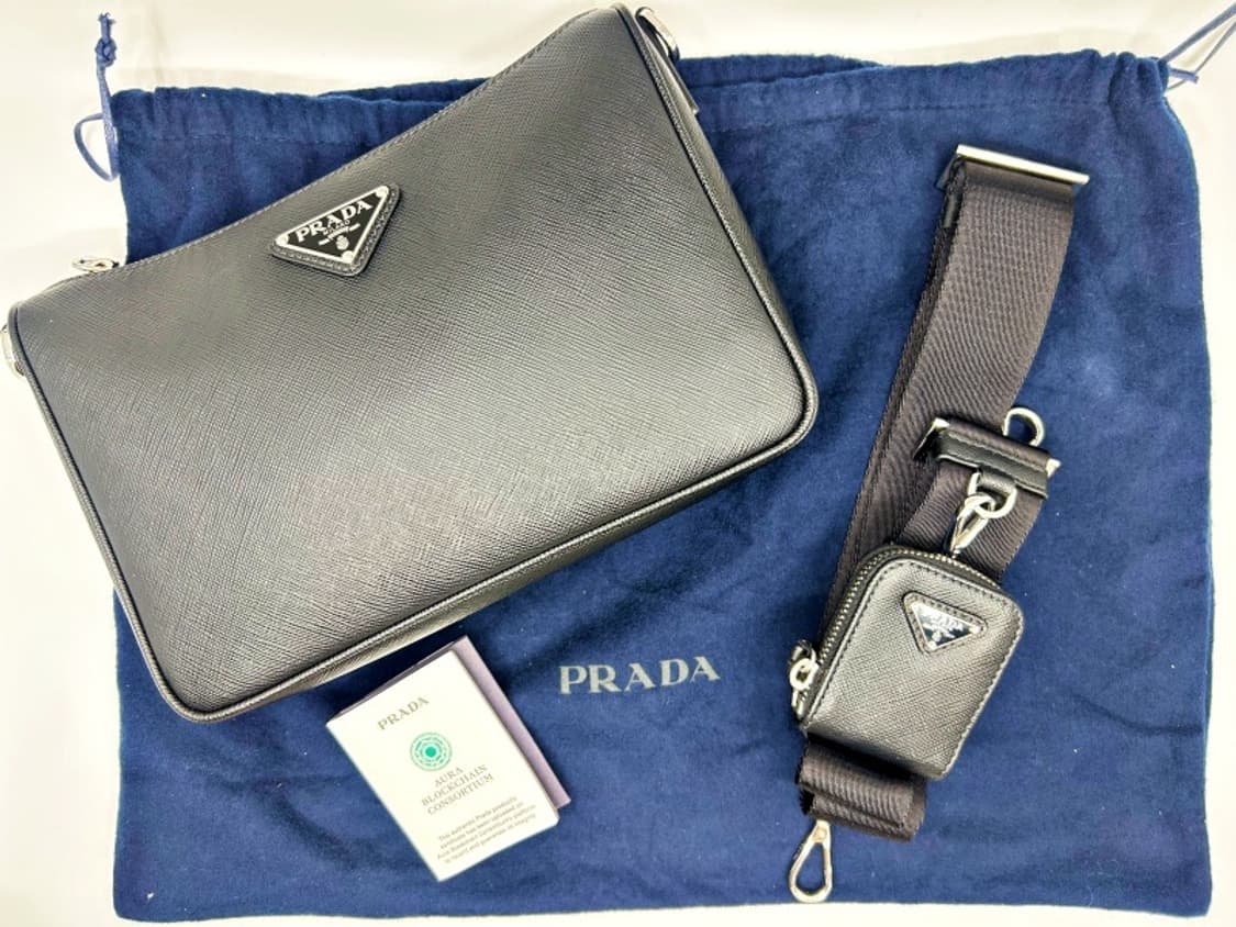 프라다 사피아노 레더 숄더백 2VH113 9Z2 F0002 상품이미지1