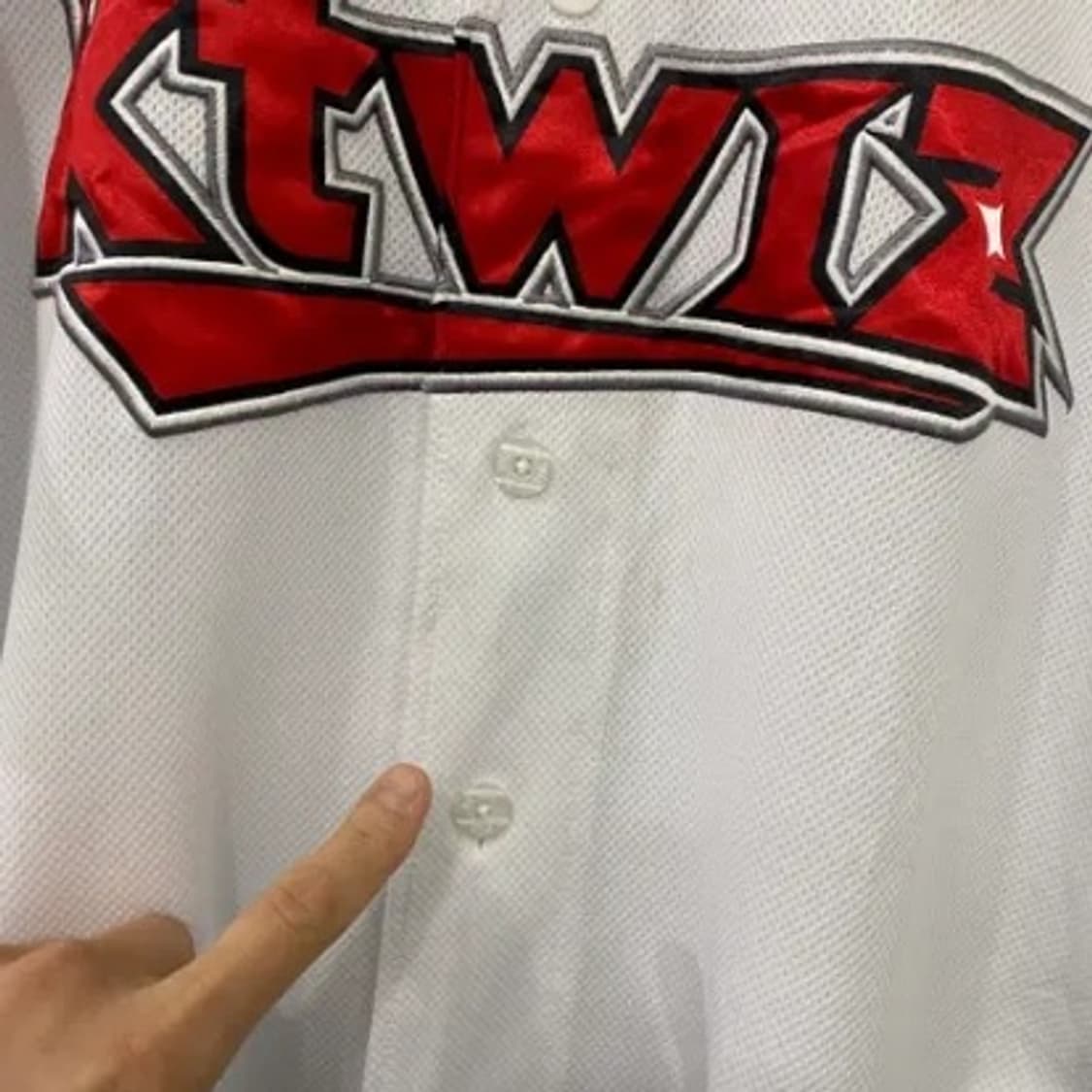 7228. KT WIZ 빅로고 야구 유니폼 (105) 상품이미지4