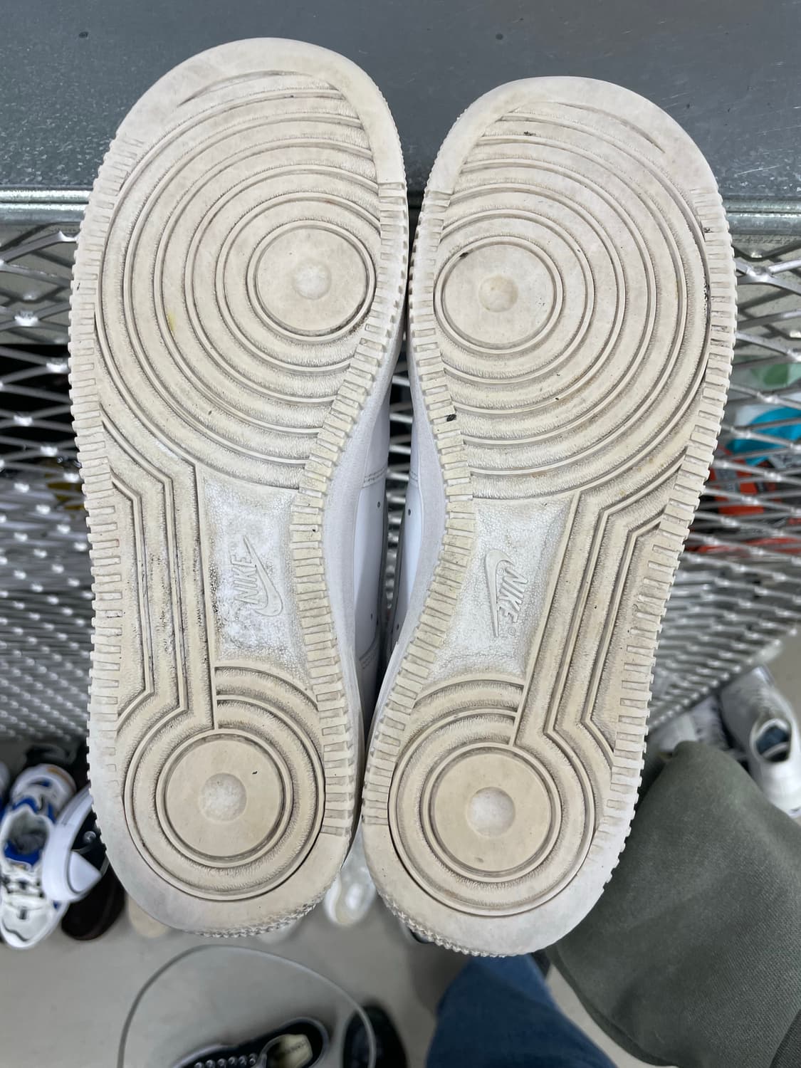 나이키 에어포스1 트리플 화이트 260 (gr-4377) 상품이미지6