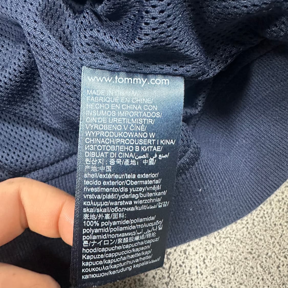 ✨ (바배) 타미 진스 올드스쿨 바람막이 상품이미지4