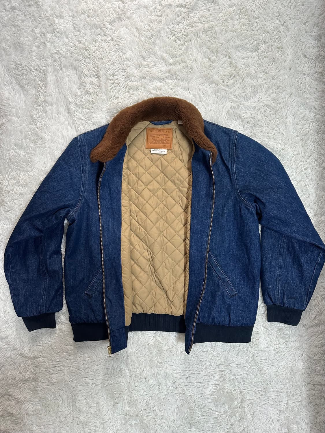 리바이스 데님 퀼팅 워크 자켓 L 상품이미지2