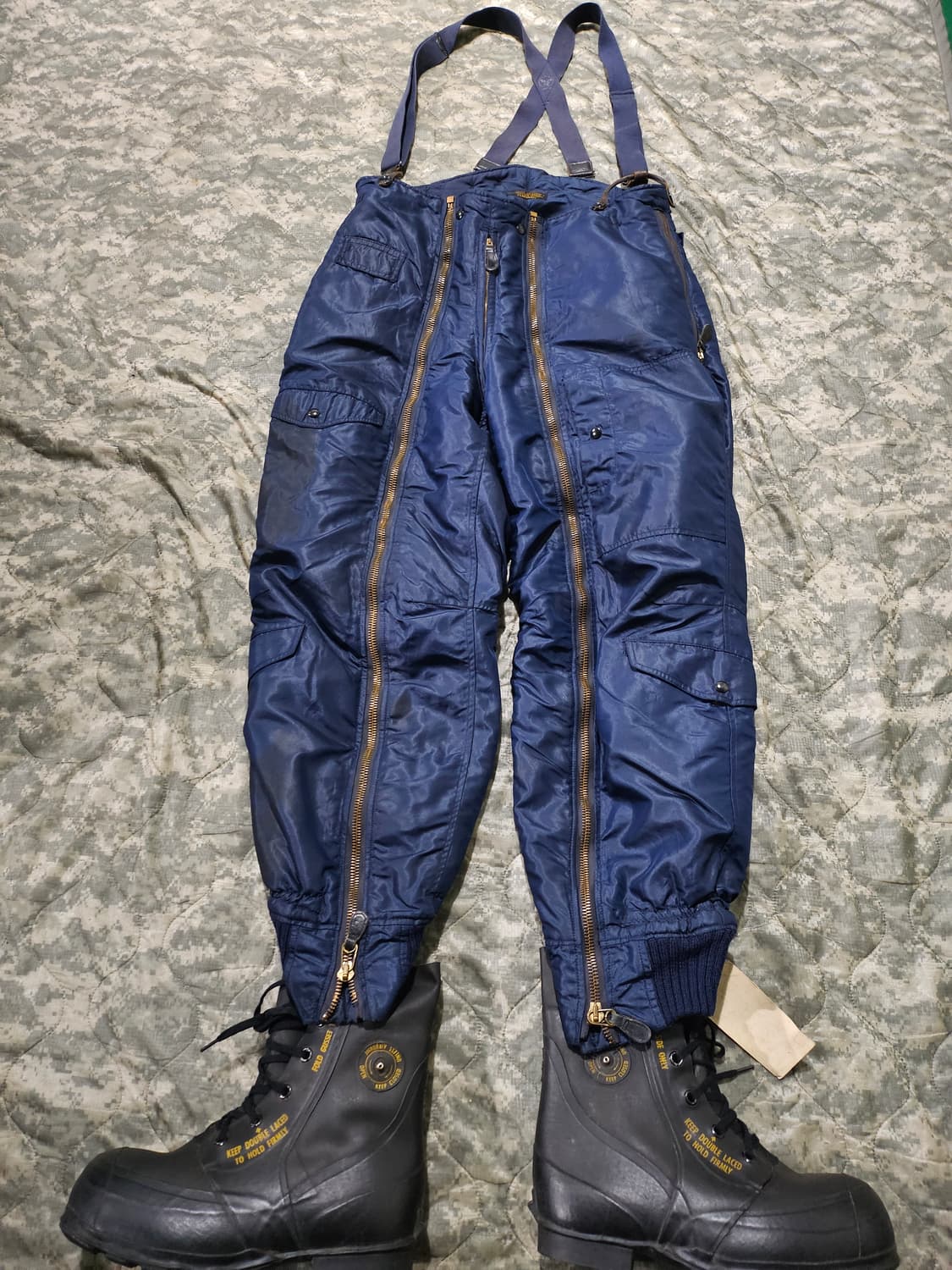 50s 미 공군(USAF)플라이트 수트팬츠 상품이미지1