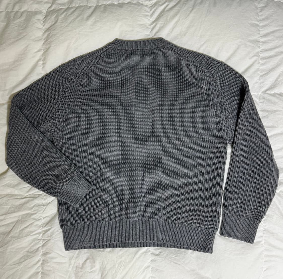 FABREGAT 헤비 코튼 헨리넥 니트 상품이미지3