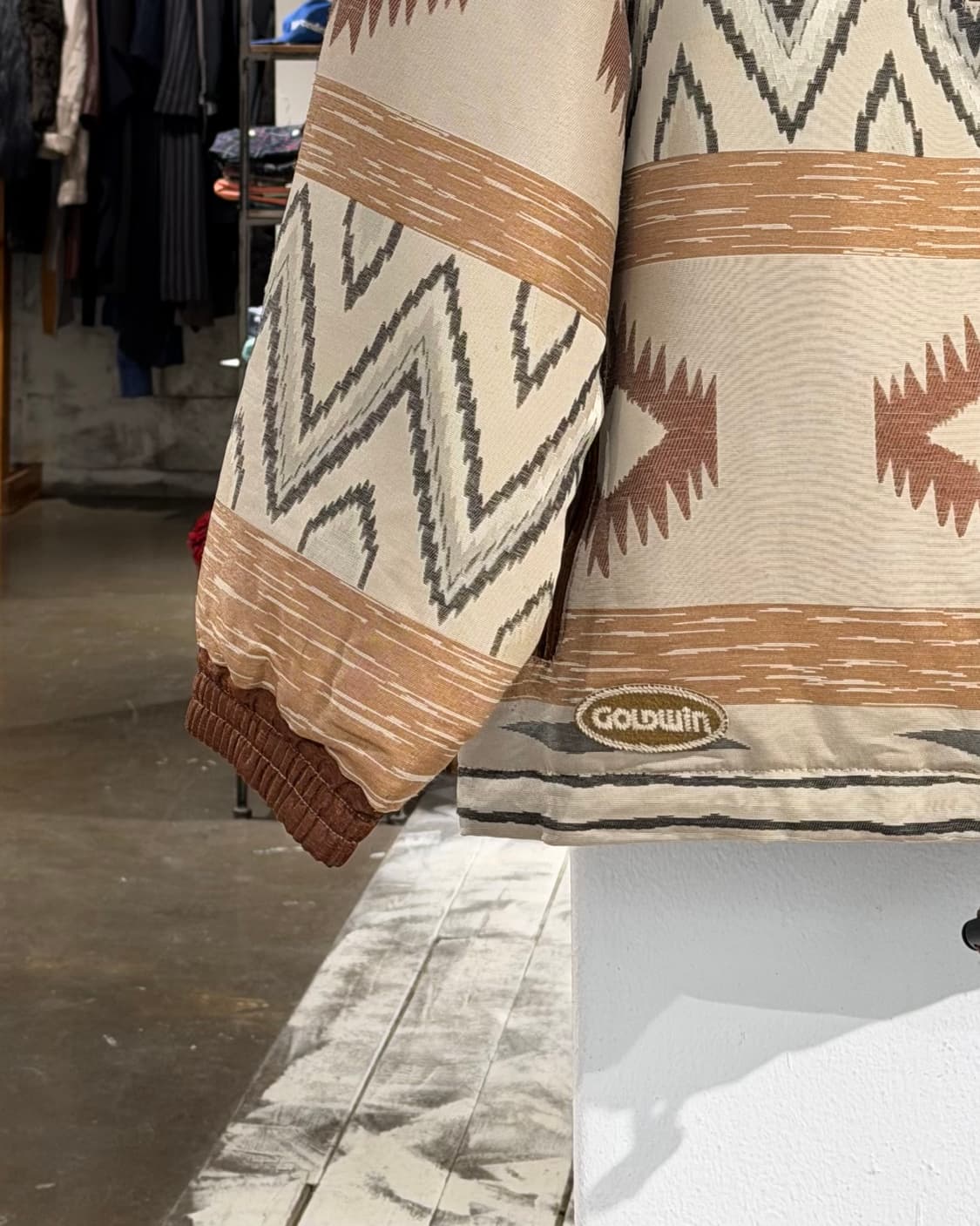 골드윈 브라운 아즈텍 스키 후드 자켓 상품이미지5