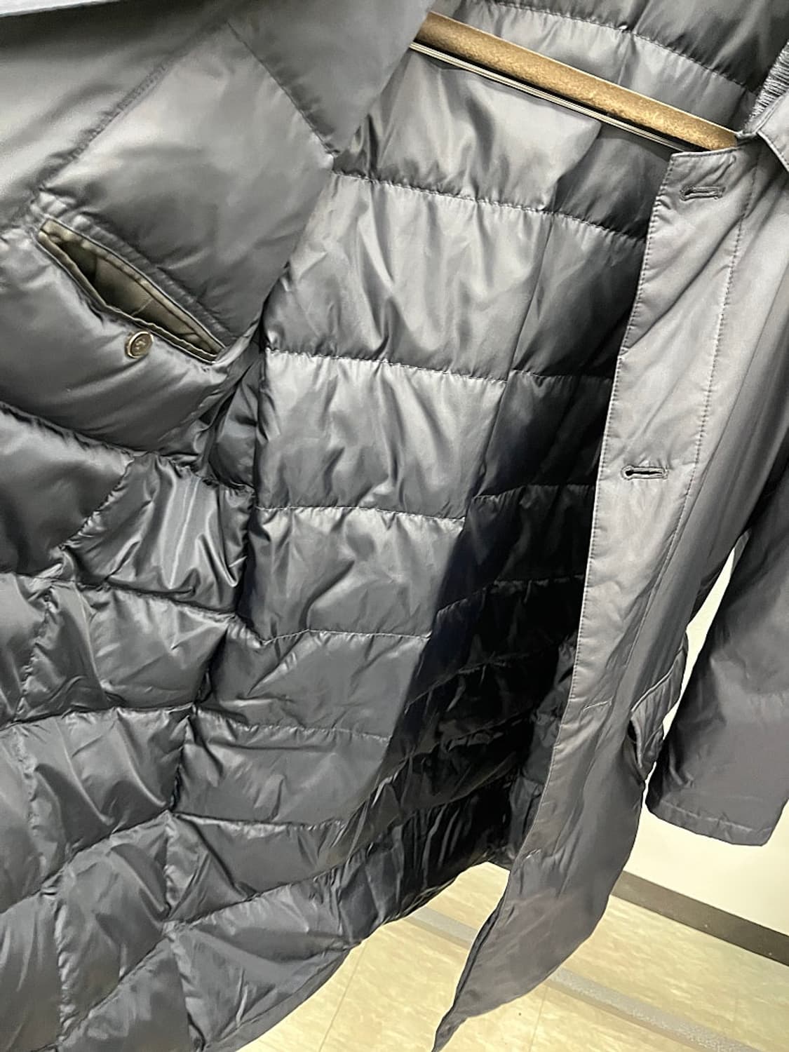 100-105) 킨록 구스 패딩코트  상품이미지5