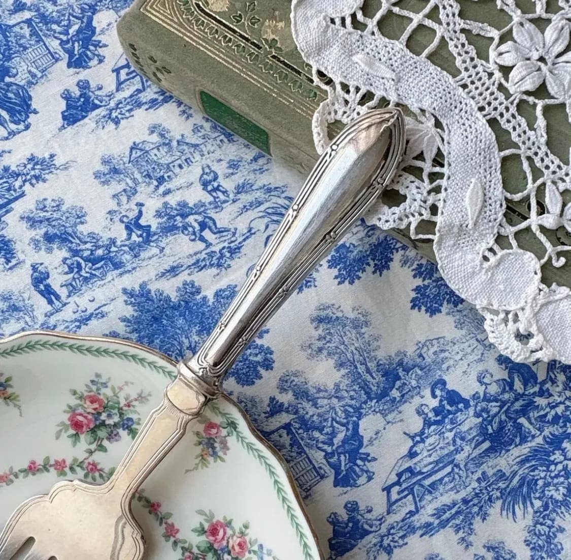 영국 앤틱 실버플레이트 피쉬포크 상품이미지2