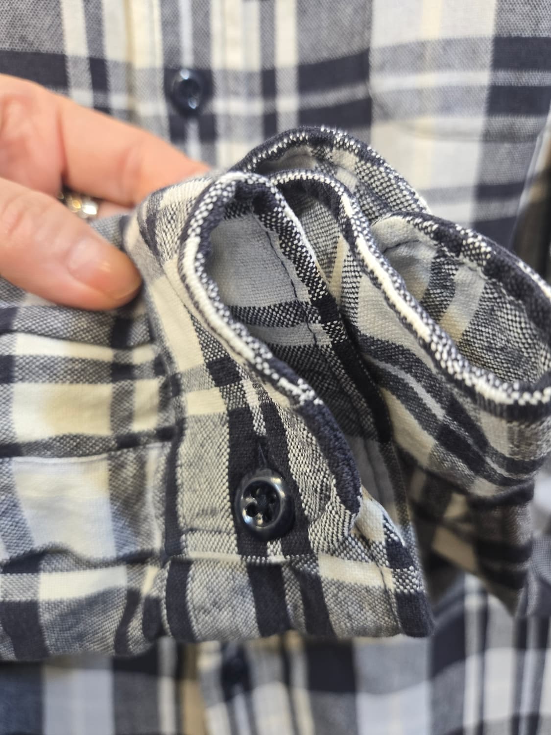 폴로랄프로렌 블랙.화이트 셔츠 상품이미지5