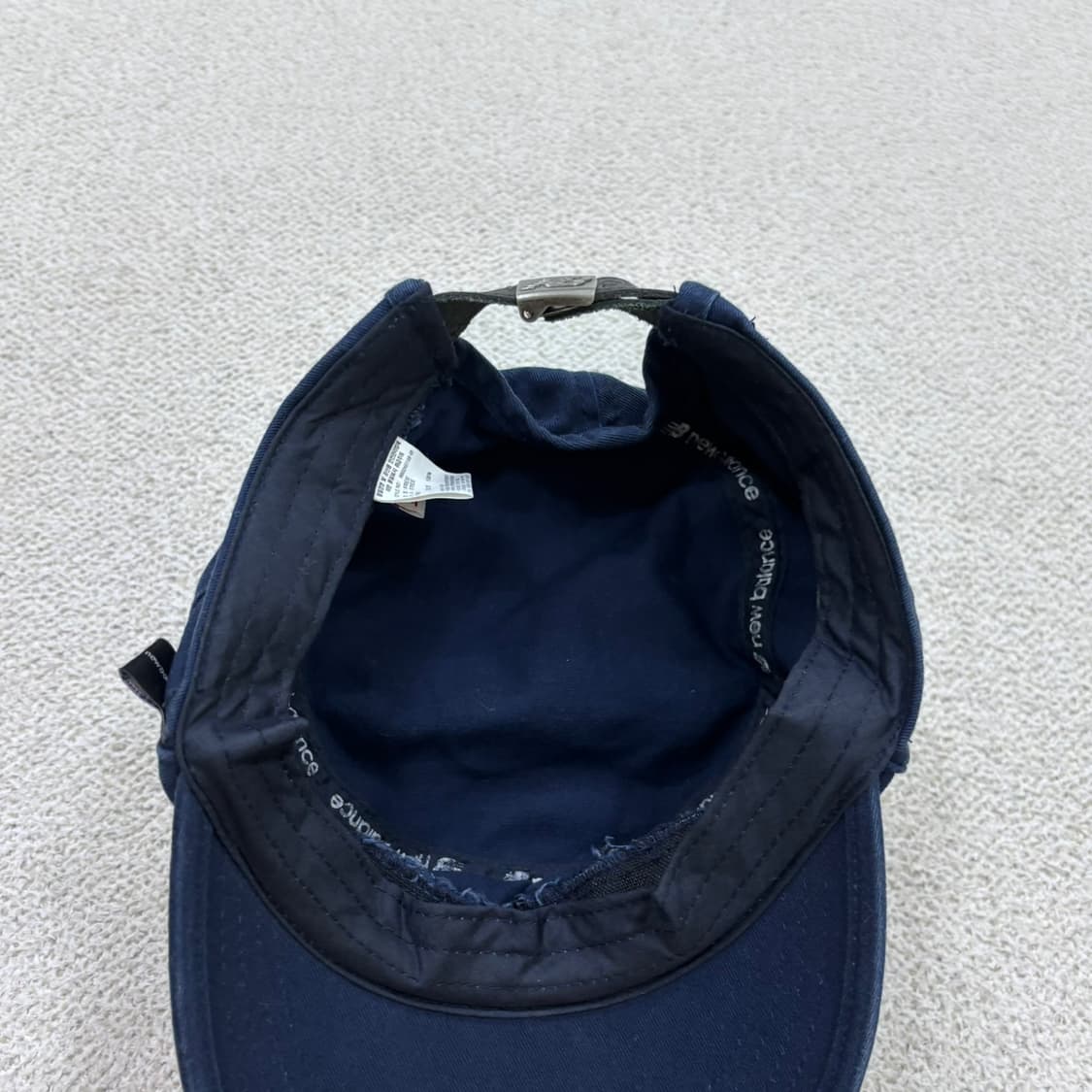 F 뉴발란스 네이비 무지 볼캡 0615E2 상품이미지6