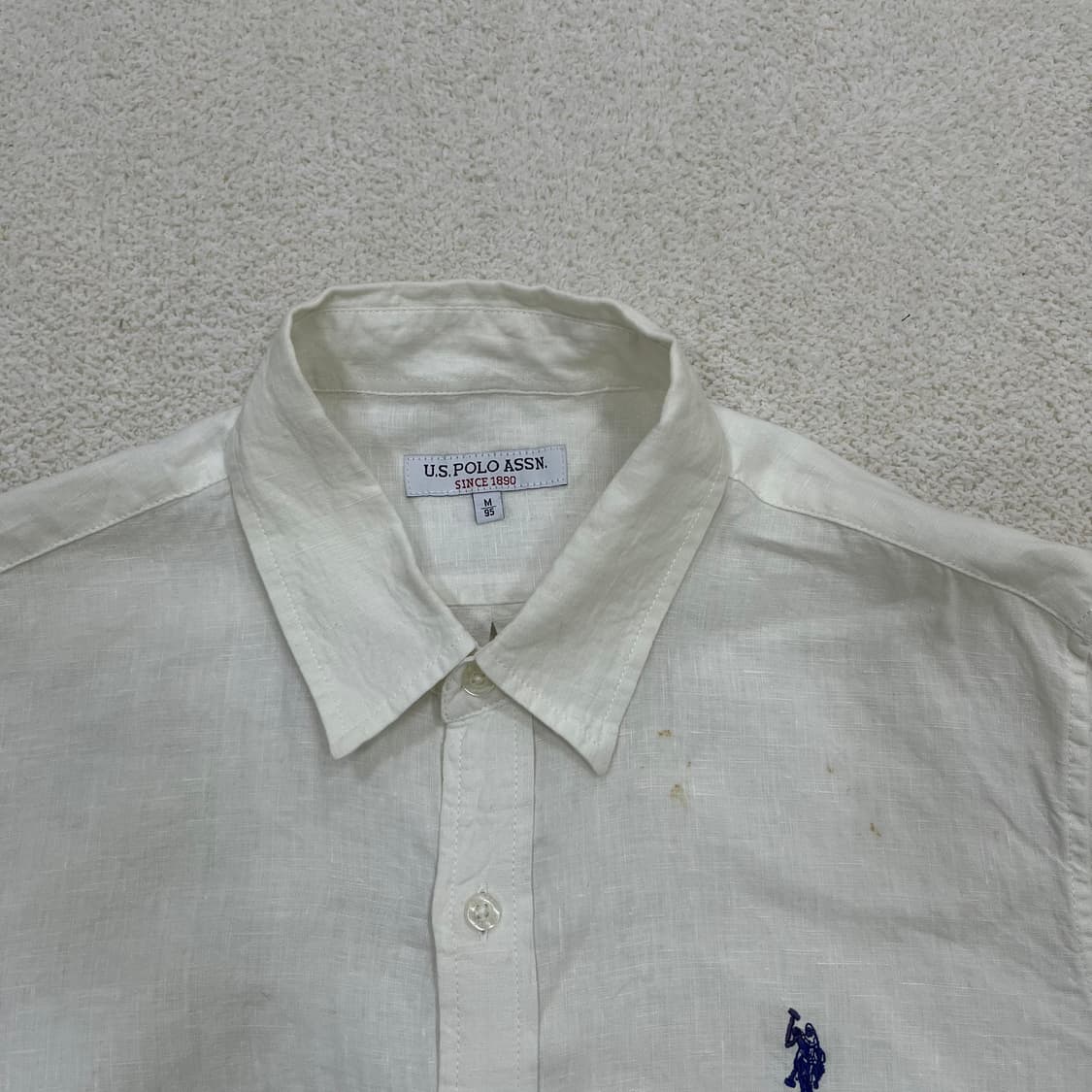 M US폴로 린넨 긴팔 셔츠 남방 0313M 상품이미지2