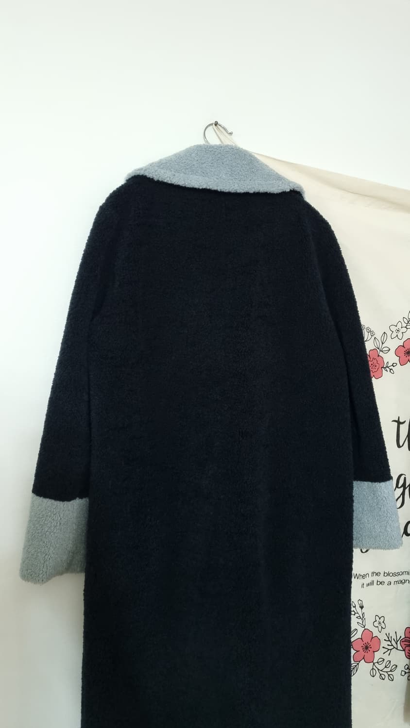 쥬시쥬디 롱 무스탕 양털 코트 XS 상품이미지5