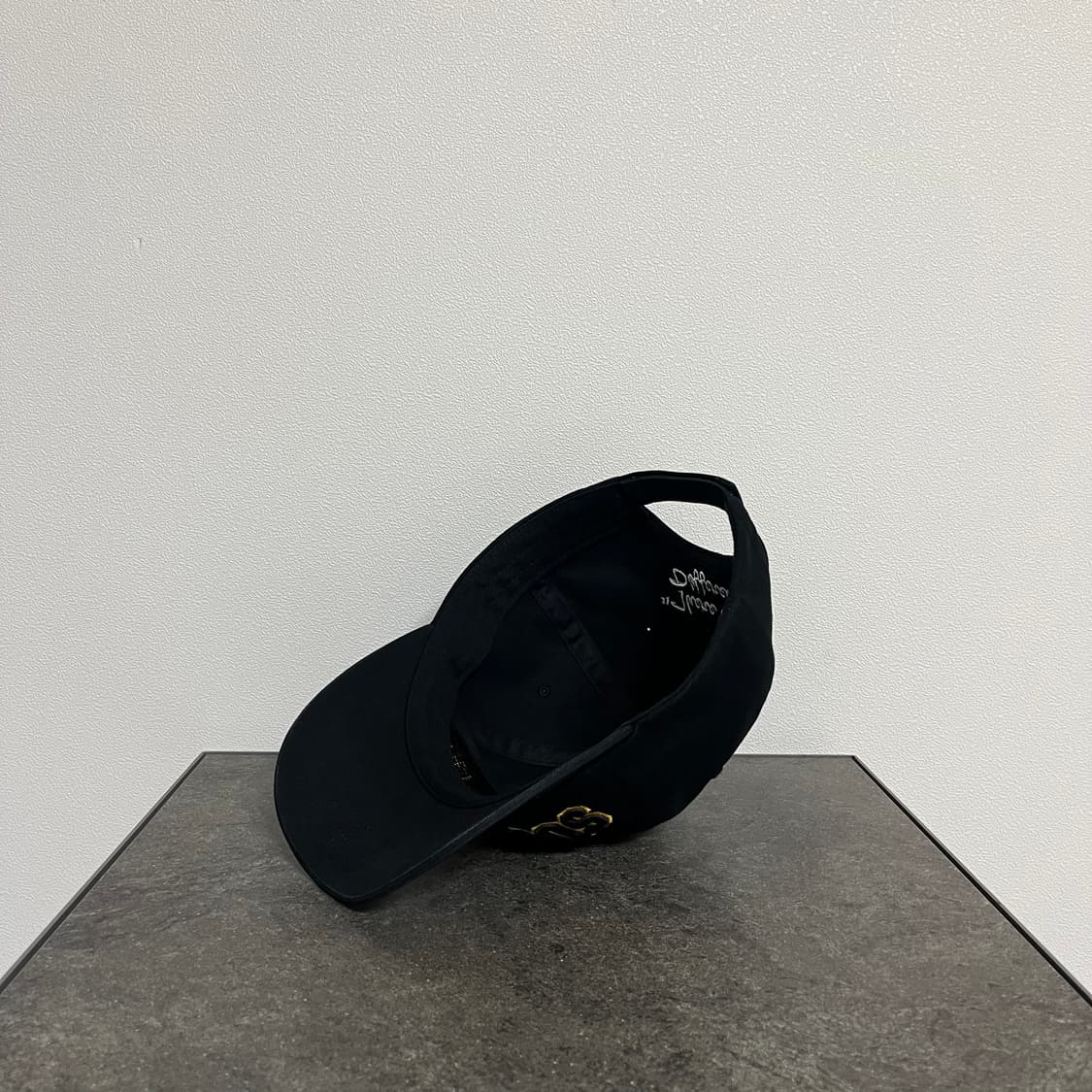 슈프림 워시드 블랙 로고 볼캡 모자 6패널 캡 상품이미지6