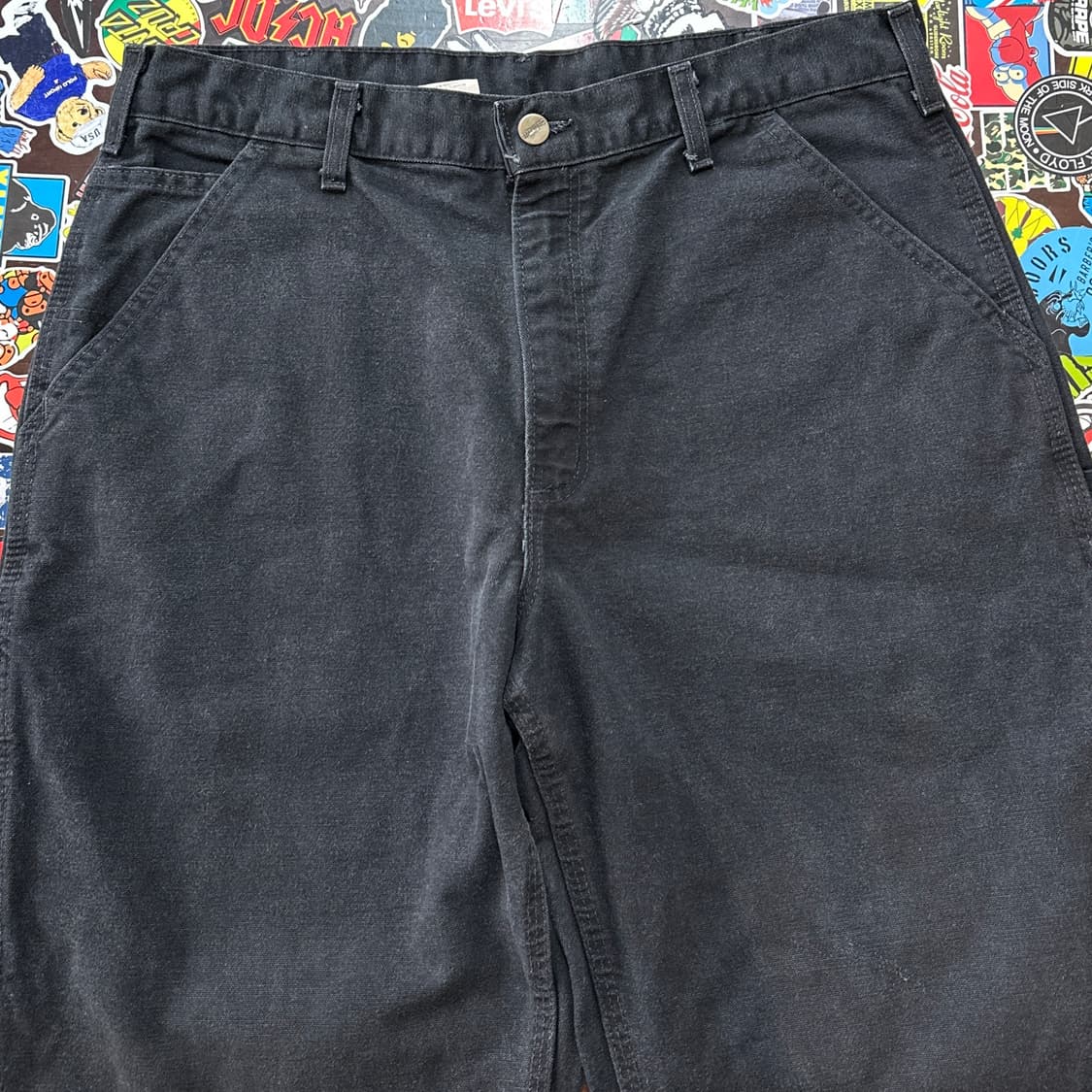 칼하트 카펜터 팬츠 B11-BLK 34 상품이미지5