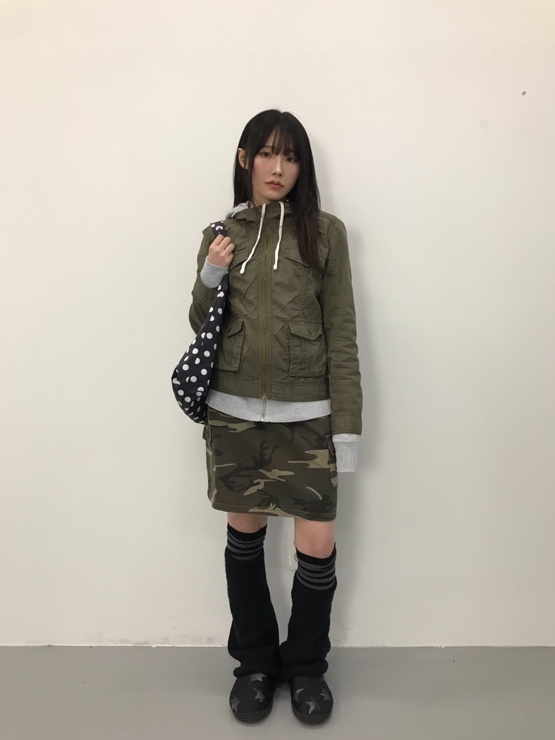 Jpn Y2k Khaki Field Military Jacket 상품이미지2