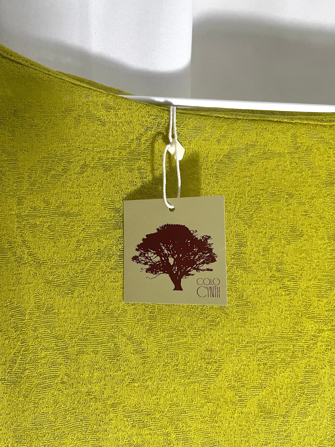 콜로신스_빈티지 버튼티셔츠(라임) 상품이미지8