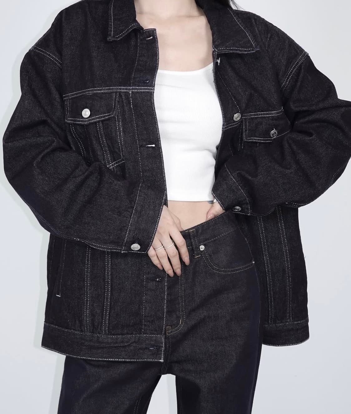 페일제이드 인디고 오버핏 데님 자켓 상품이미지1