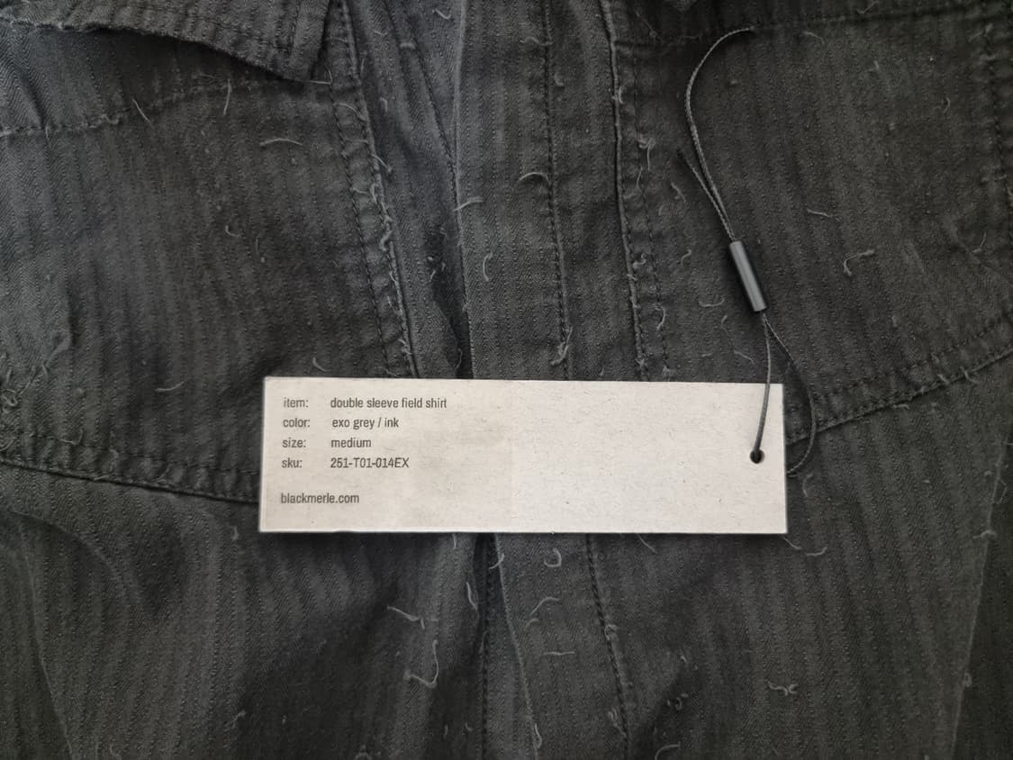 블랙멀 double sleeve field shirt exo ink 상품이미지6