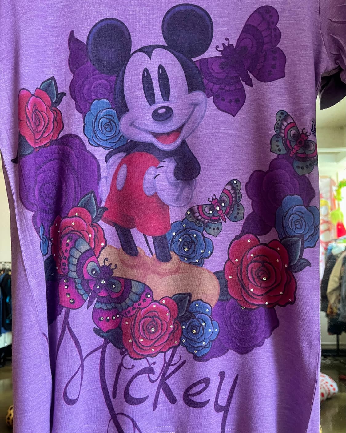 Disney Gothic Mickey & Cubic Trim Top  상품이미지6