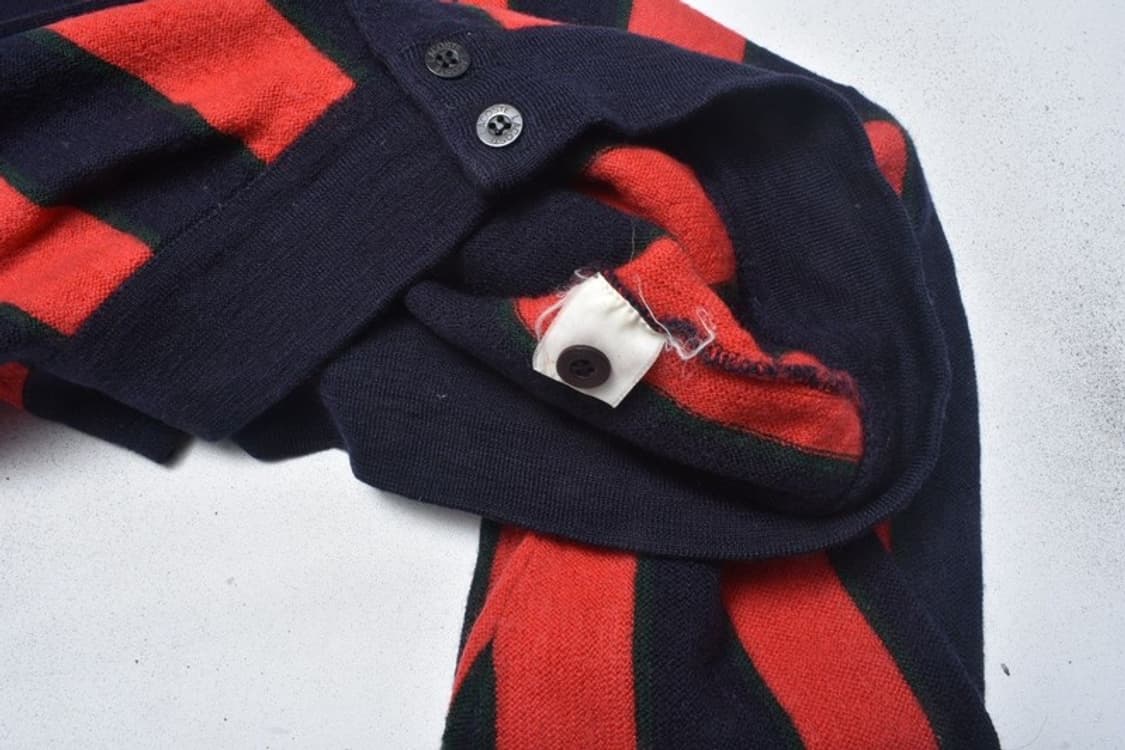 90S 라코스테 니트 울 가디건 100 M0027 상품이미지3