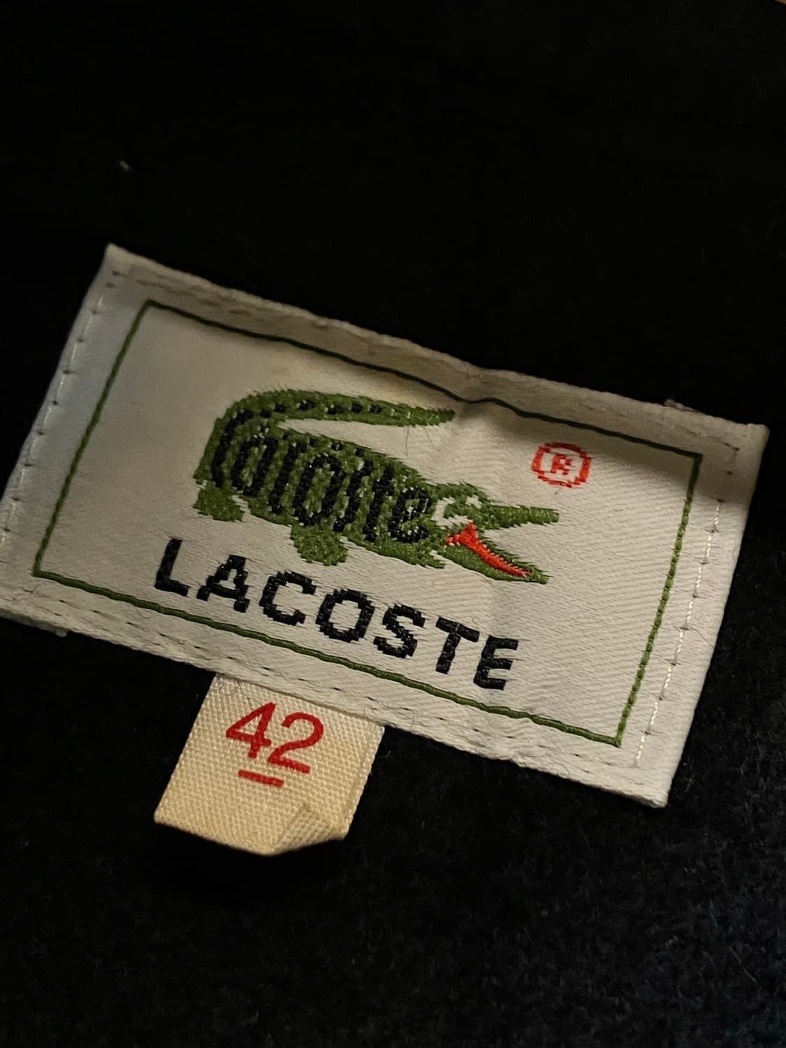 라코스테 후드 떡볶이 코트 블랙 #csz2724  상품이미지5