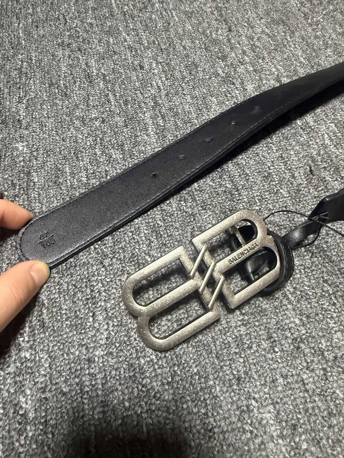 발렌시아가 BB 시그니처 벨트  상품이미지2