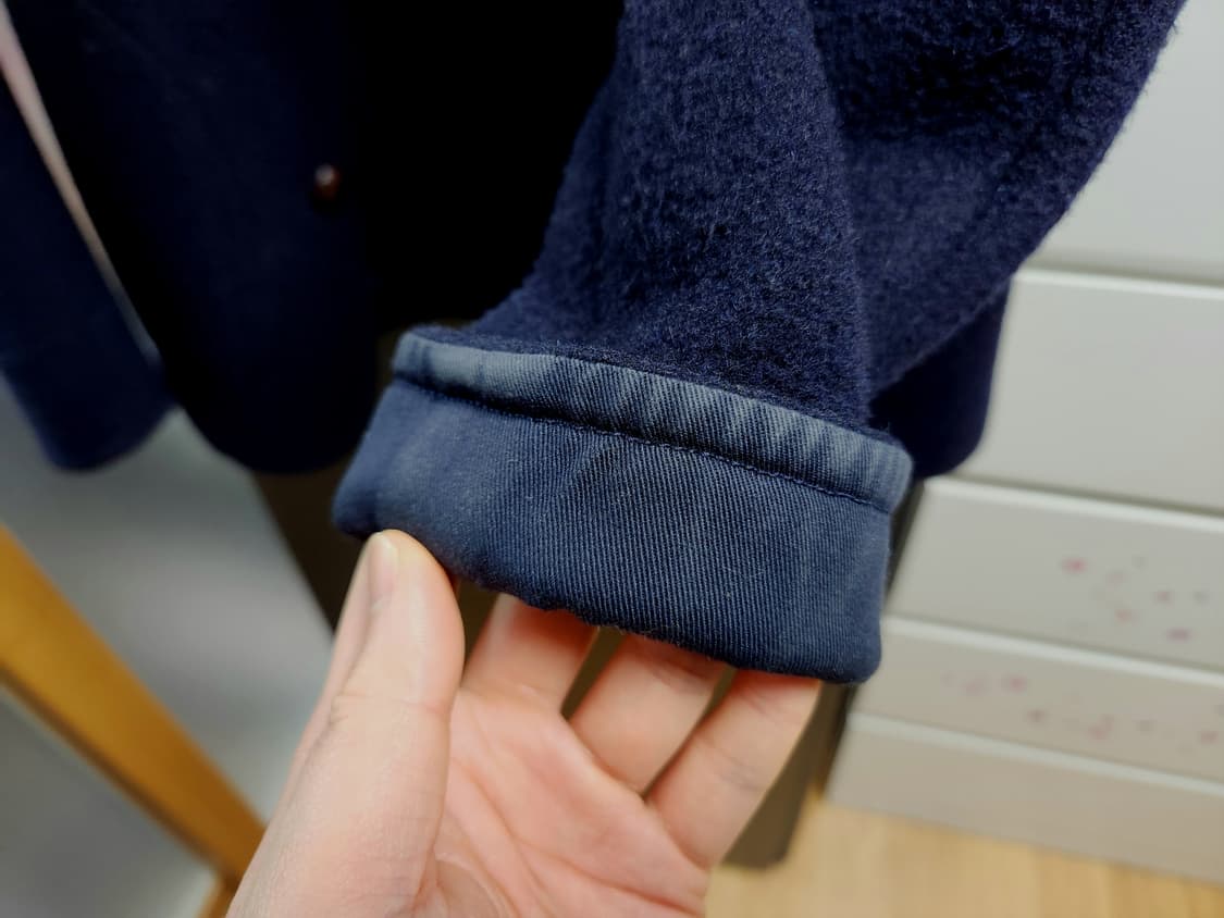 단톤 울파일 라운드카라 자켓 42 상품이미지8