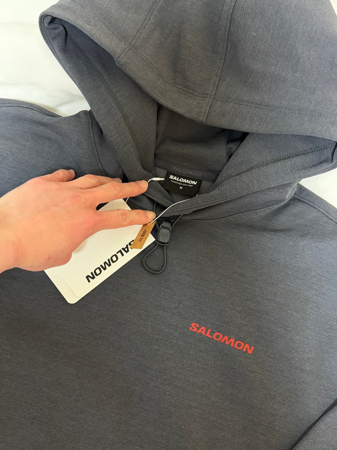 [새 상품] 살로몬 프라이머리 남녀공용 후디 m 상품이미지2