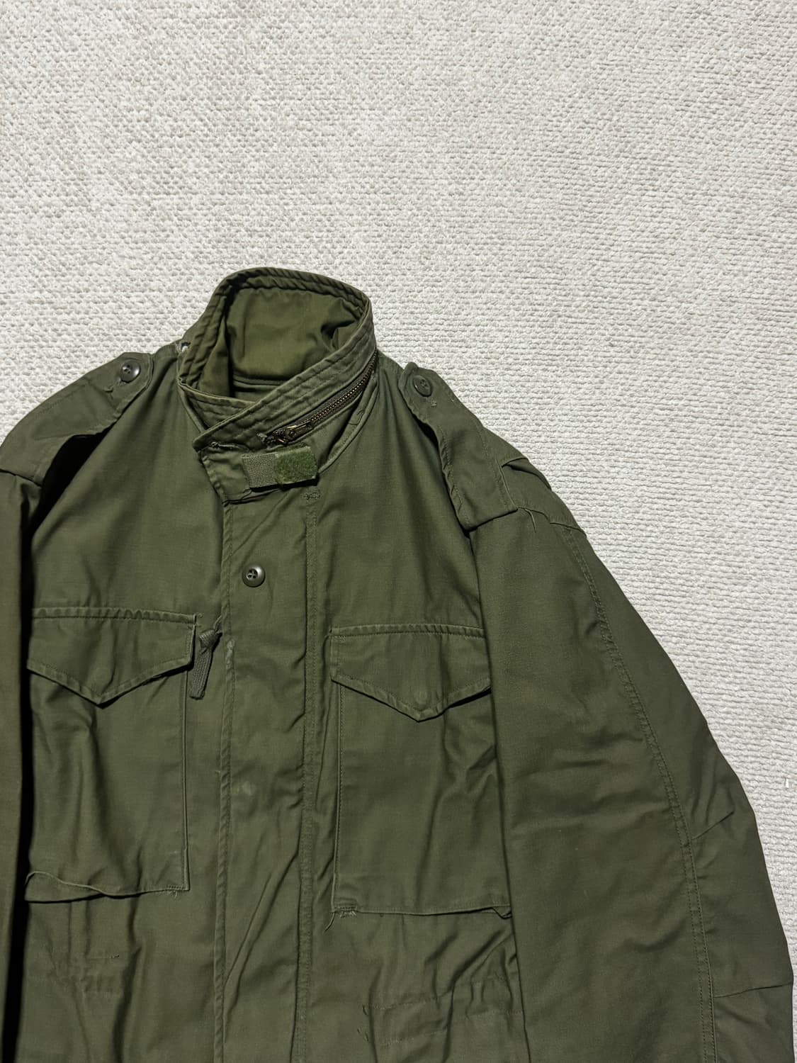70s USA  M-65 빈티지 M-65 필드자켓 S-R 상품이미지1