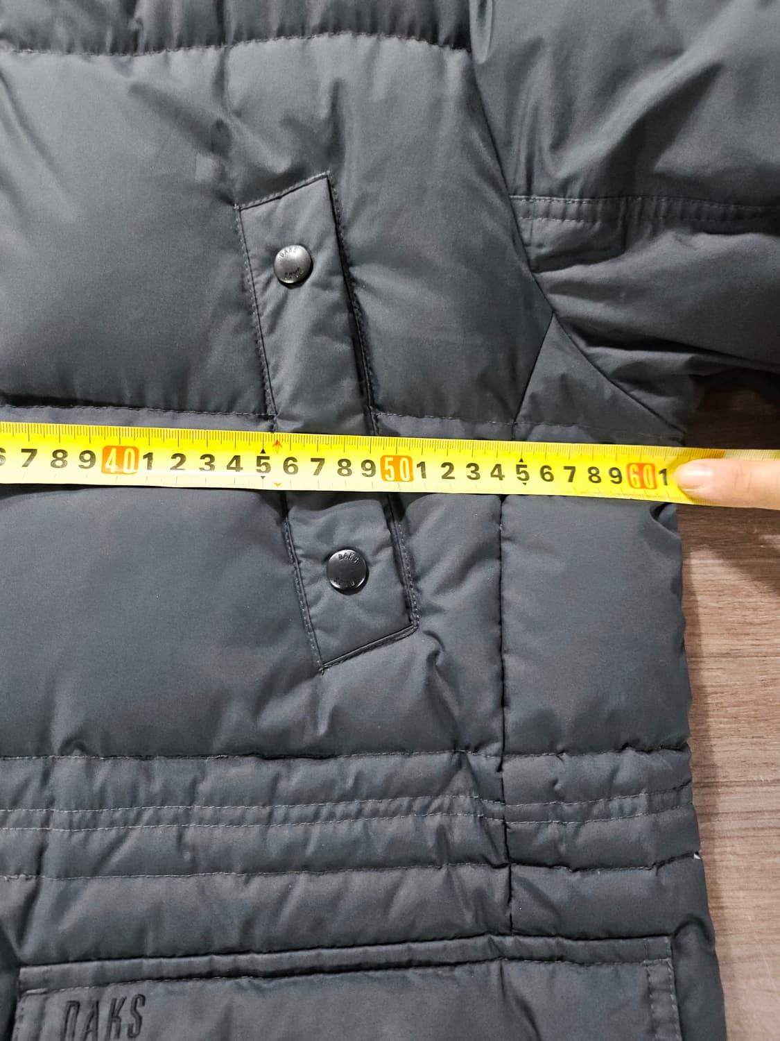 닥스 DAKS 후드 다운패딩 점퍼  105 진그레이 상품이미지10