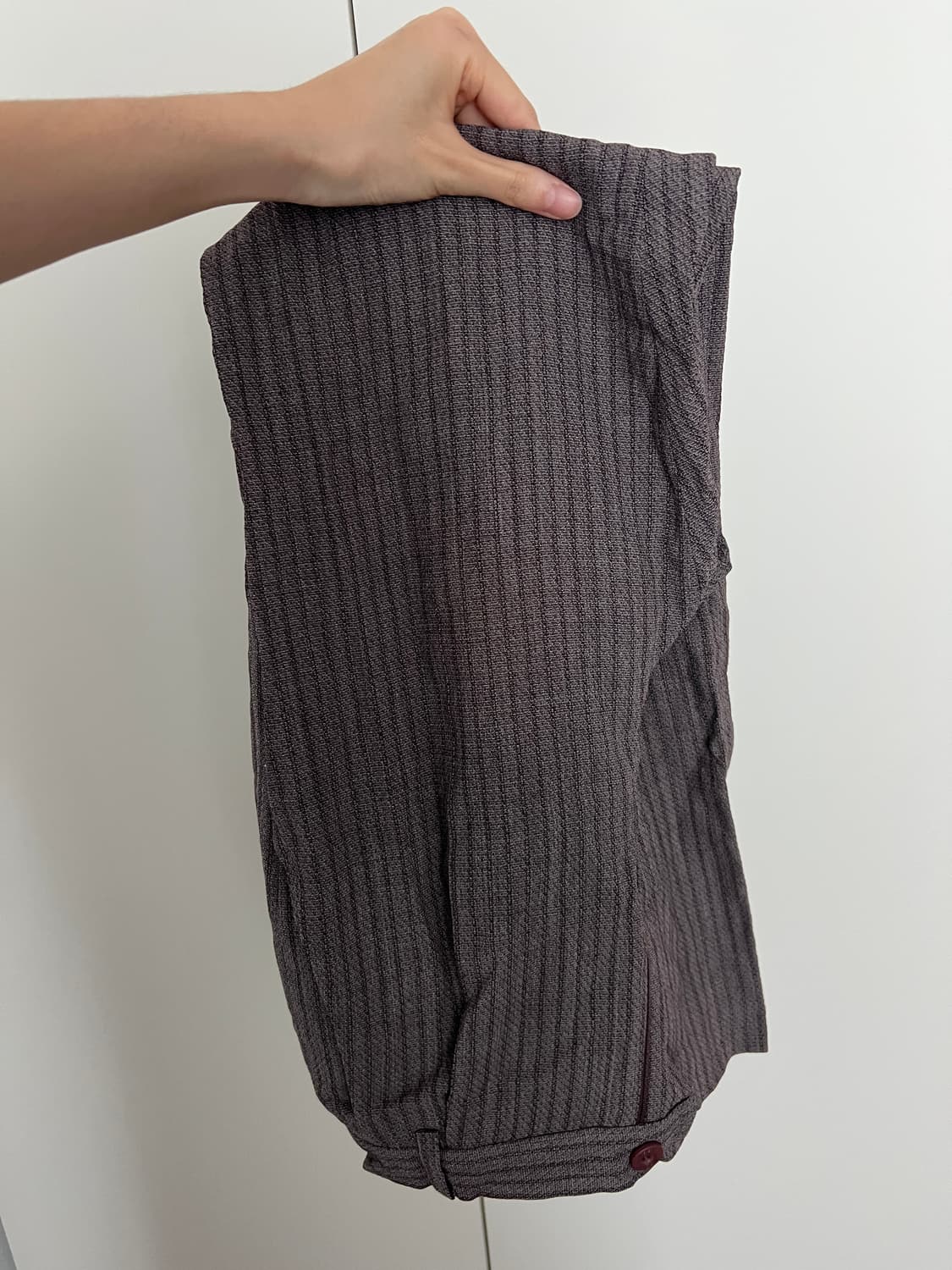 mschf 미스치프 핀턱 스트라이프 팬츠 s 상품이미지3