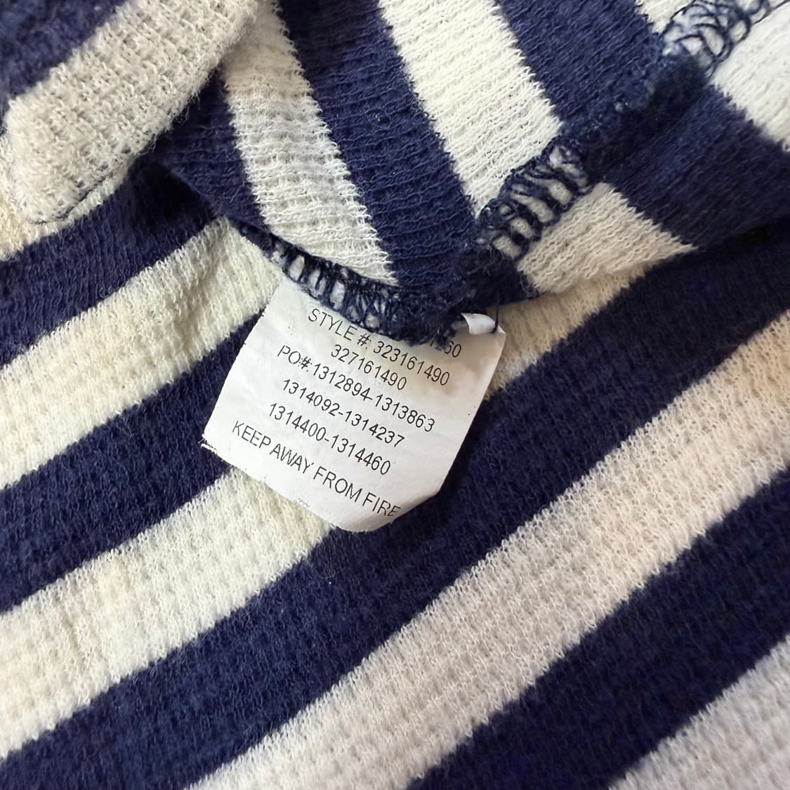 폴로 랄프로렌 와플 스트라이프 티셔츠 상품이미지4