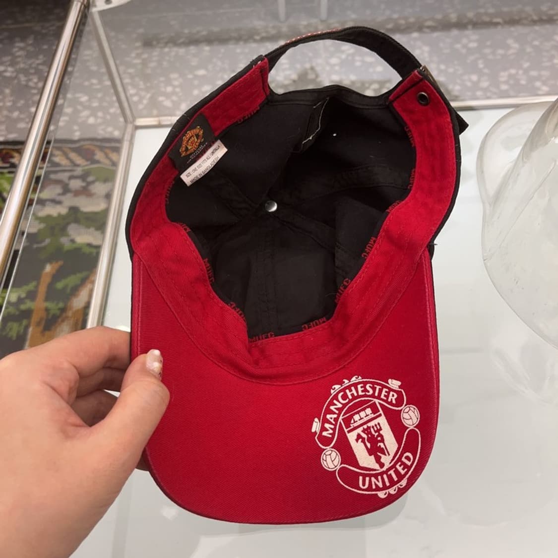 멘체스터 유나이티드 축구 블록코어 볼캡 C06373 상품이미지7
