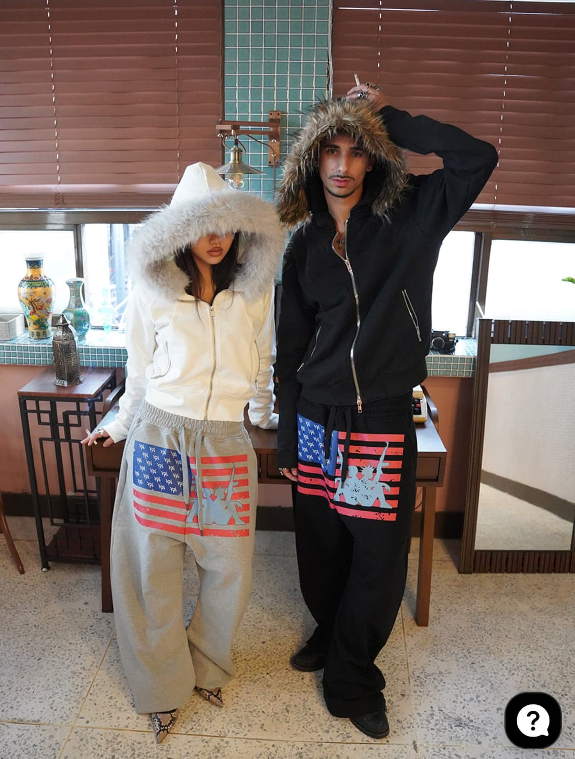 비엑세스 joggers pants 상품이미지1