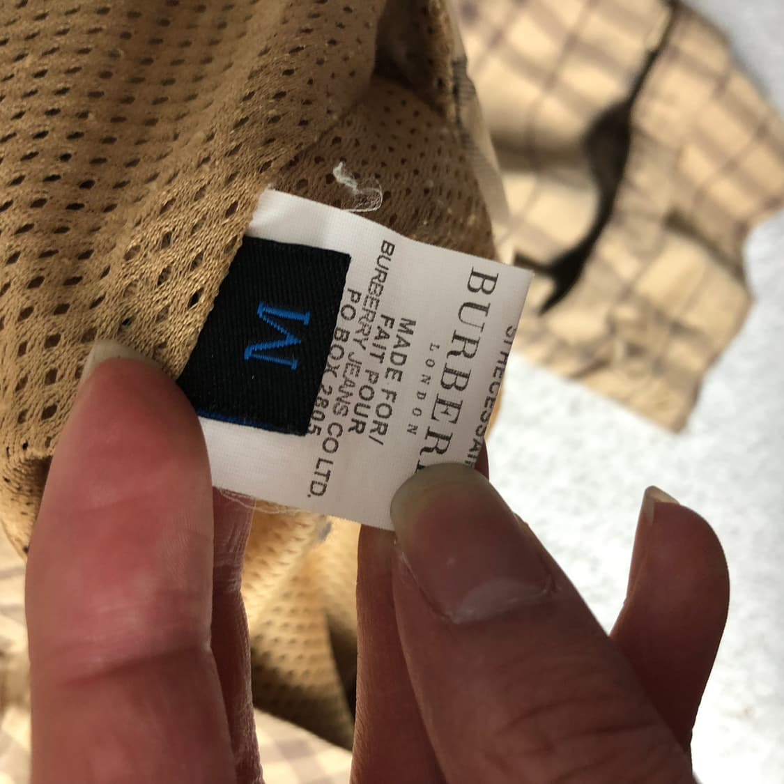 버버리 노바체크 후드자켓  상품이미지4