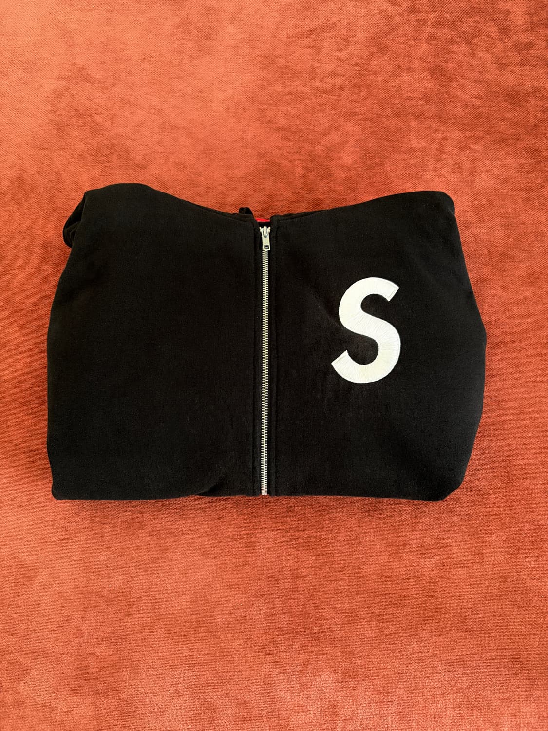 슈프림 S로고 블랙 xxl 상품이미지1