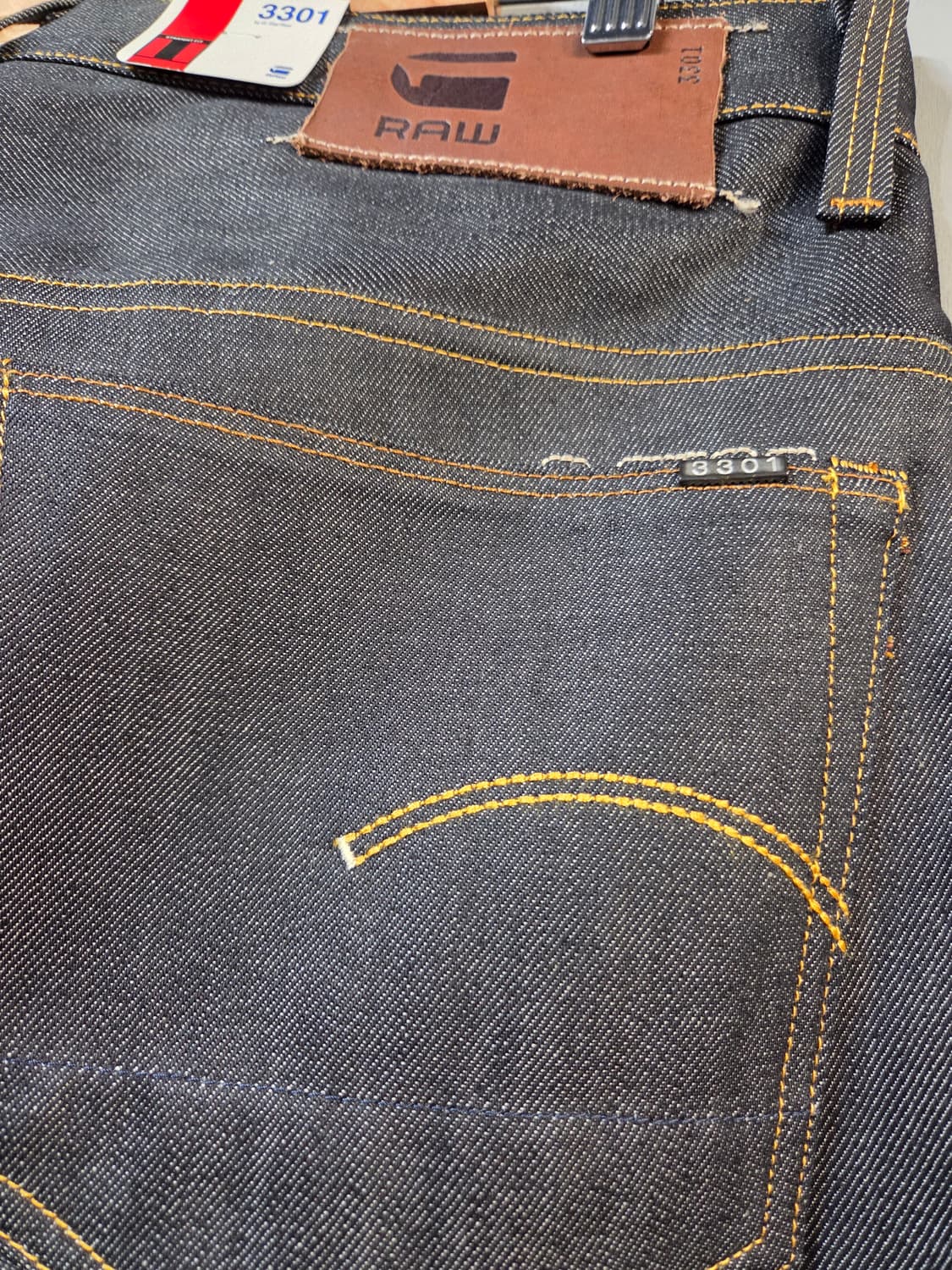 G-Star RAW 3301 데님 바지(W34/L34) 상품이미지4