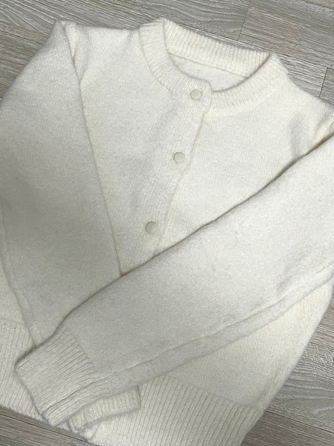 아이보리 가디건 상품이미지1