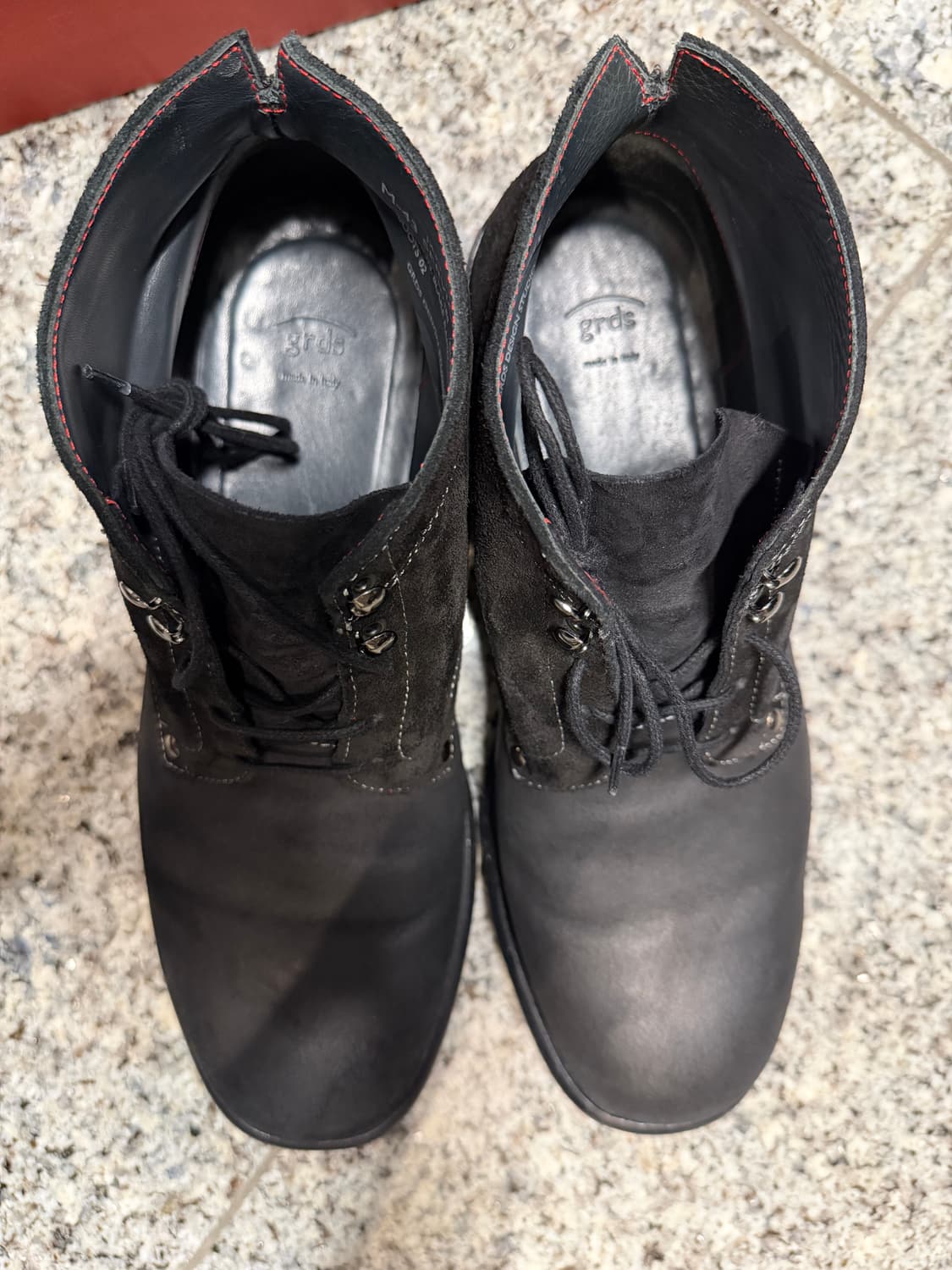 그라더스 부츠 02 스웨이드 블랙 42.5(275) 상품이미지3