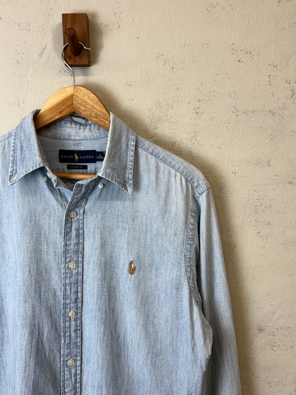 폴로랄프로렌 데님 샴브레이 셔츠 상품이미지2