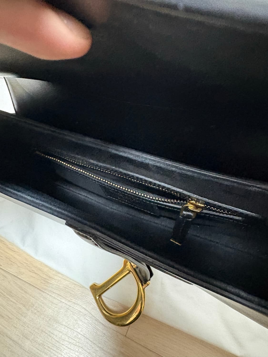 (새상품급, 스트랩포함) 디올 새둘백 미디움, 스트랩 상품이미지9