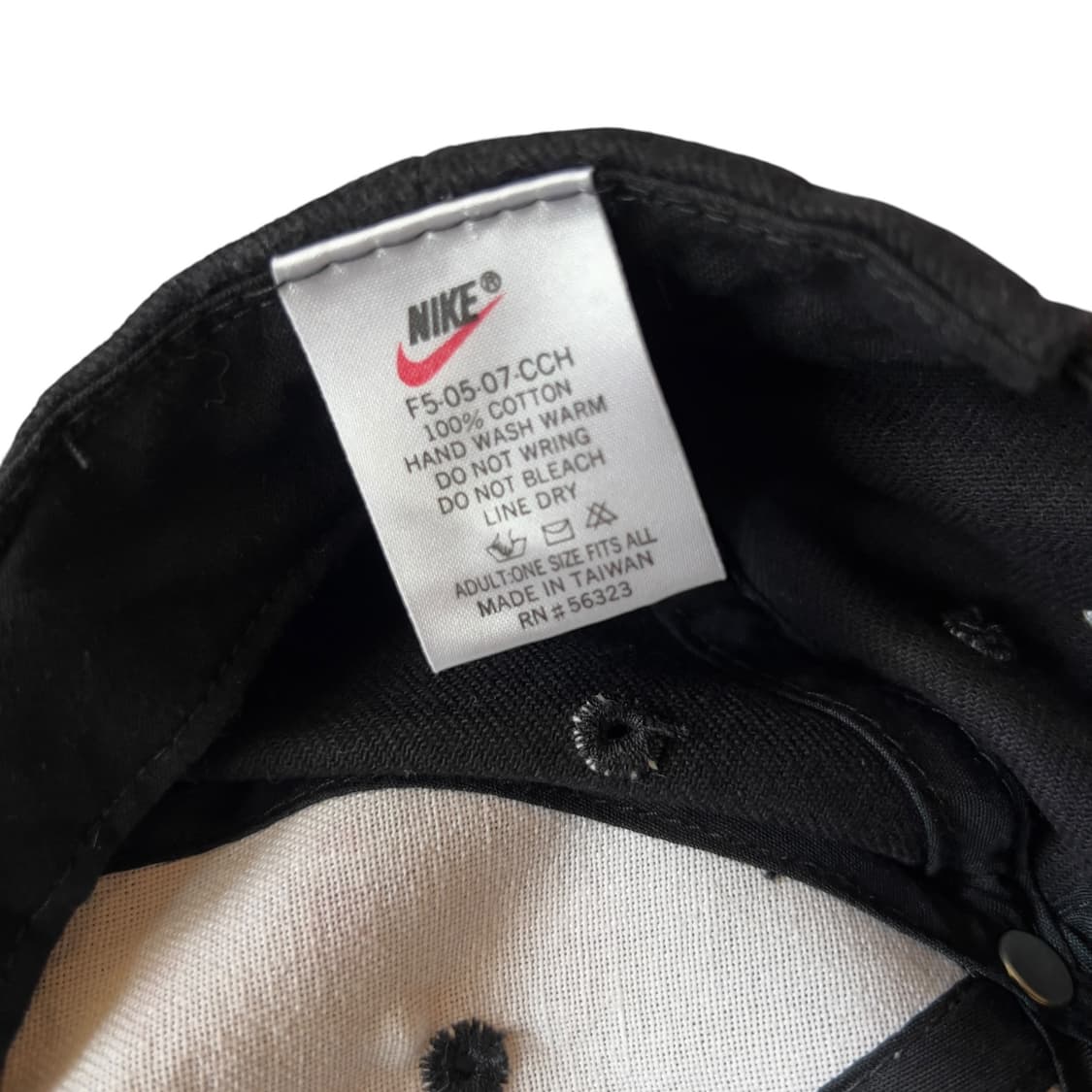 빈티지 00s Nike Town 로고 캡 상품이미지3