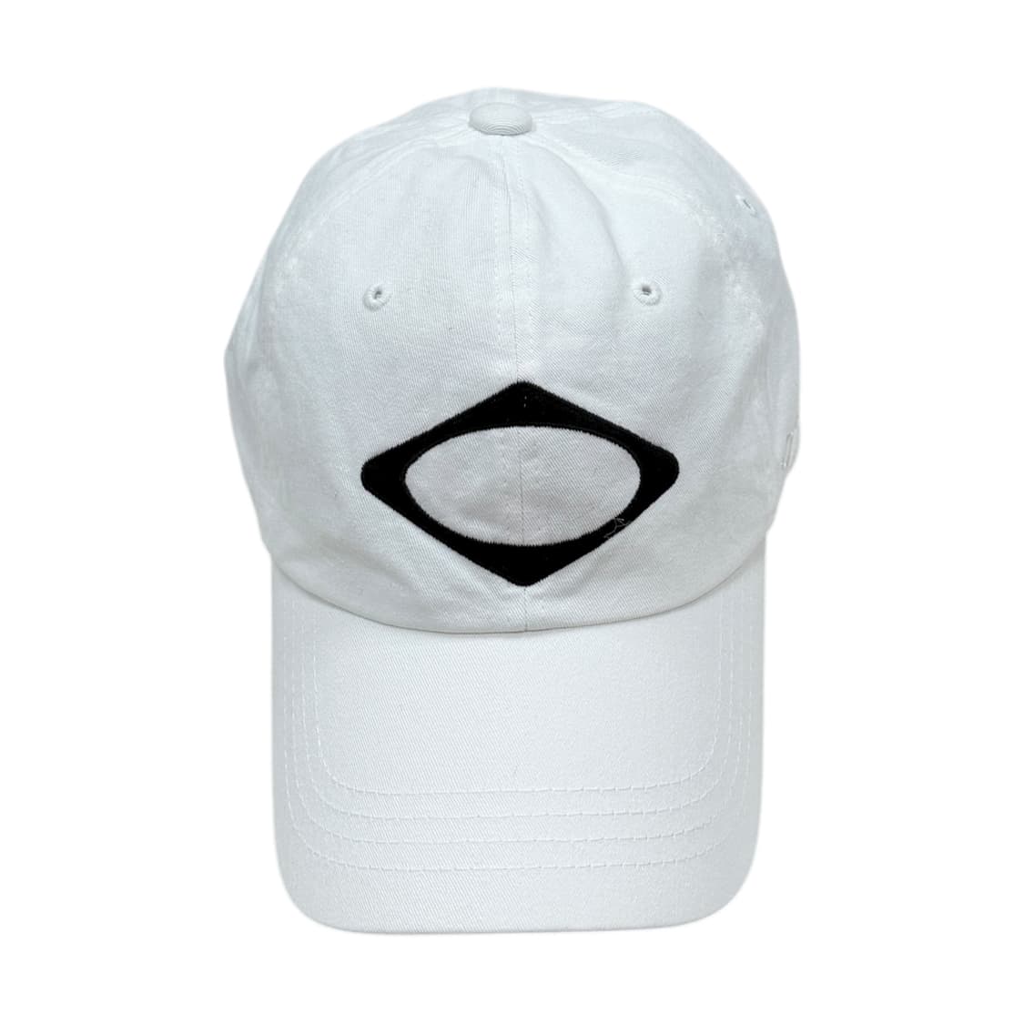 미스치프 롬버스 볼캡 모자 화이트 상품이미지1